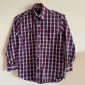 Tailorbyrd Collection Boys Long Sleeve Button Down Shirt Size 10